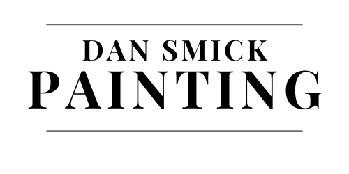 A green background with the word painting written in black.